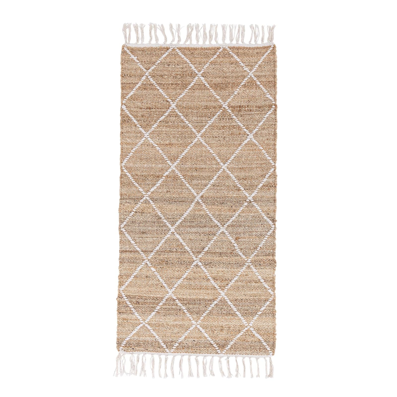 Tappeto da interno Shaila naturale 70 x 140 cm