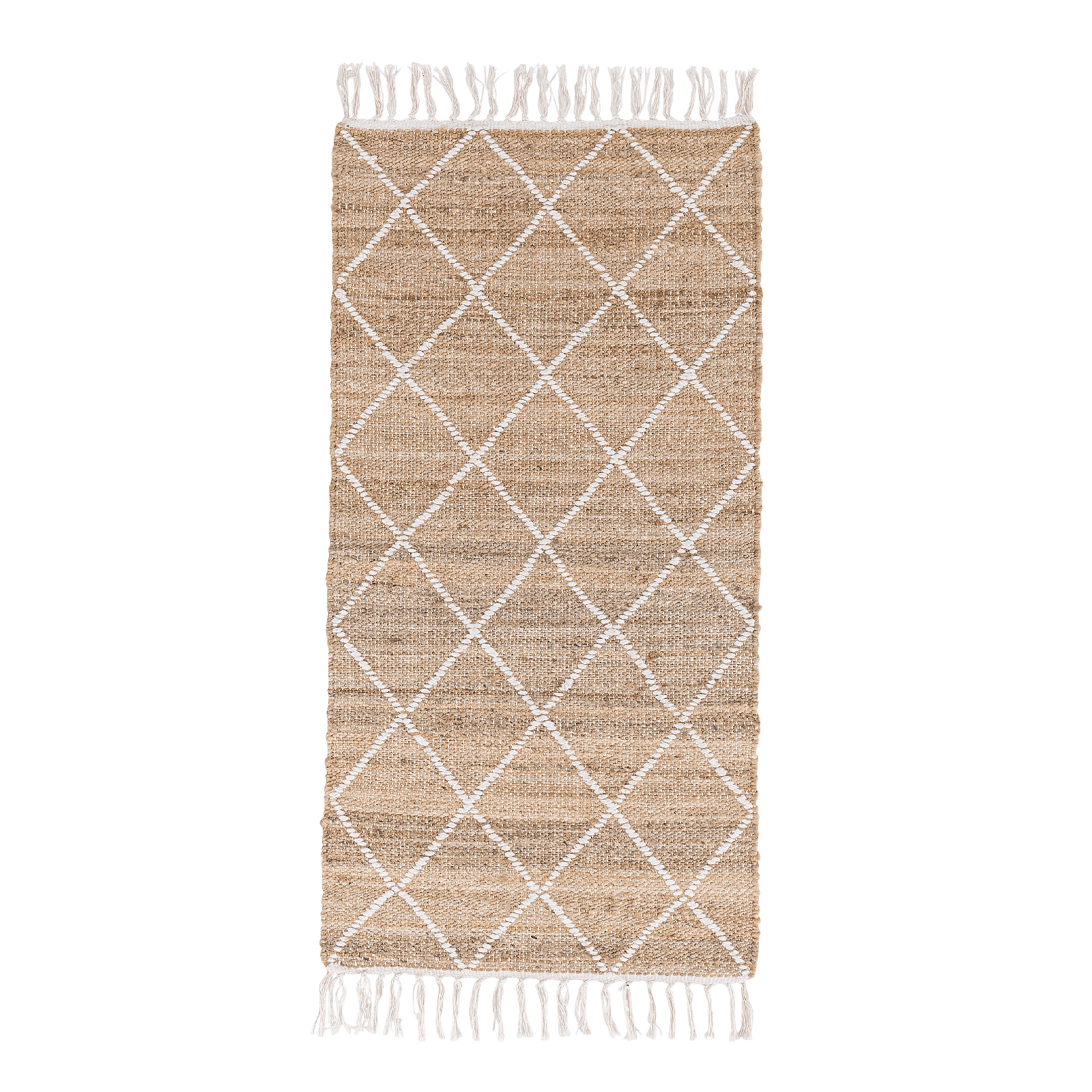Tappeto da interno Shaila naturale 70 x 140 cm in Tappeti Decor Space - Altamura, commercioVirtuoso.it