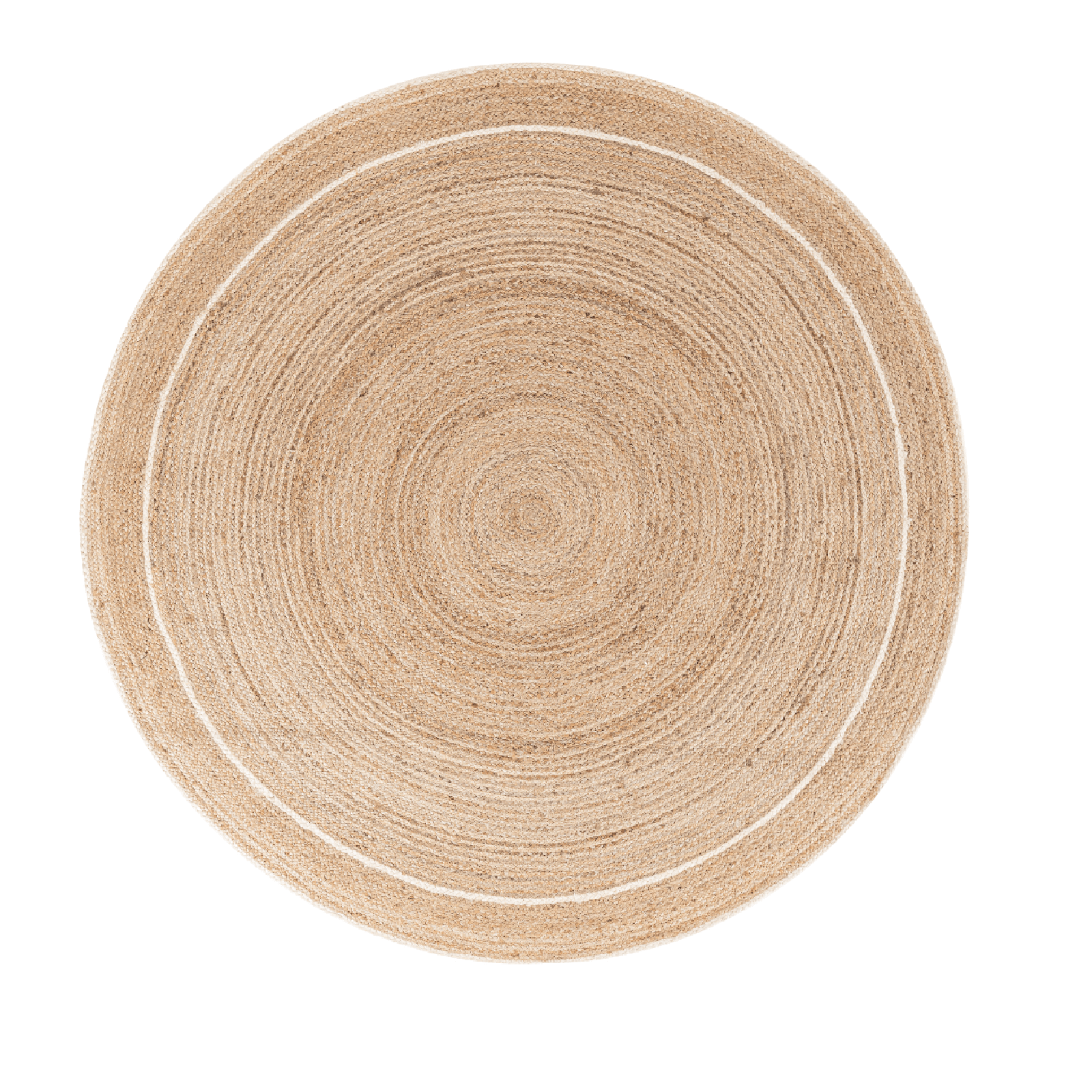 Tappeto rotondo da interno Ankit naturale in Tappeti Decor Space - Altamura, commercioVirtuoso.it