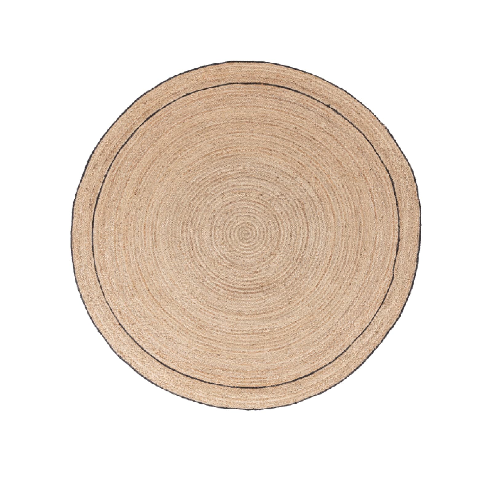 Tappeto rotondo da interno Ankit naturale in Tappeti Decor Space - Altamura, commercioVirtuoso.it