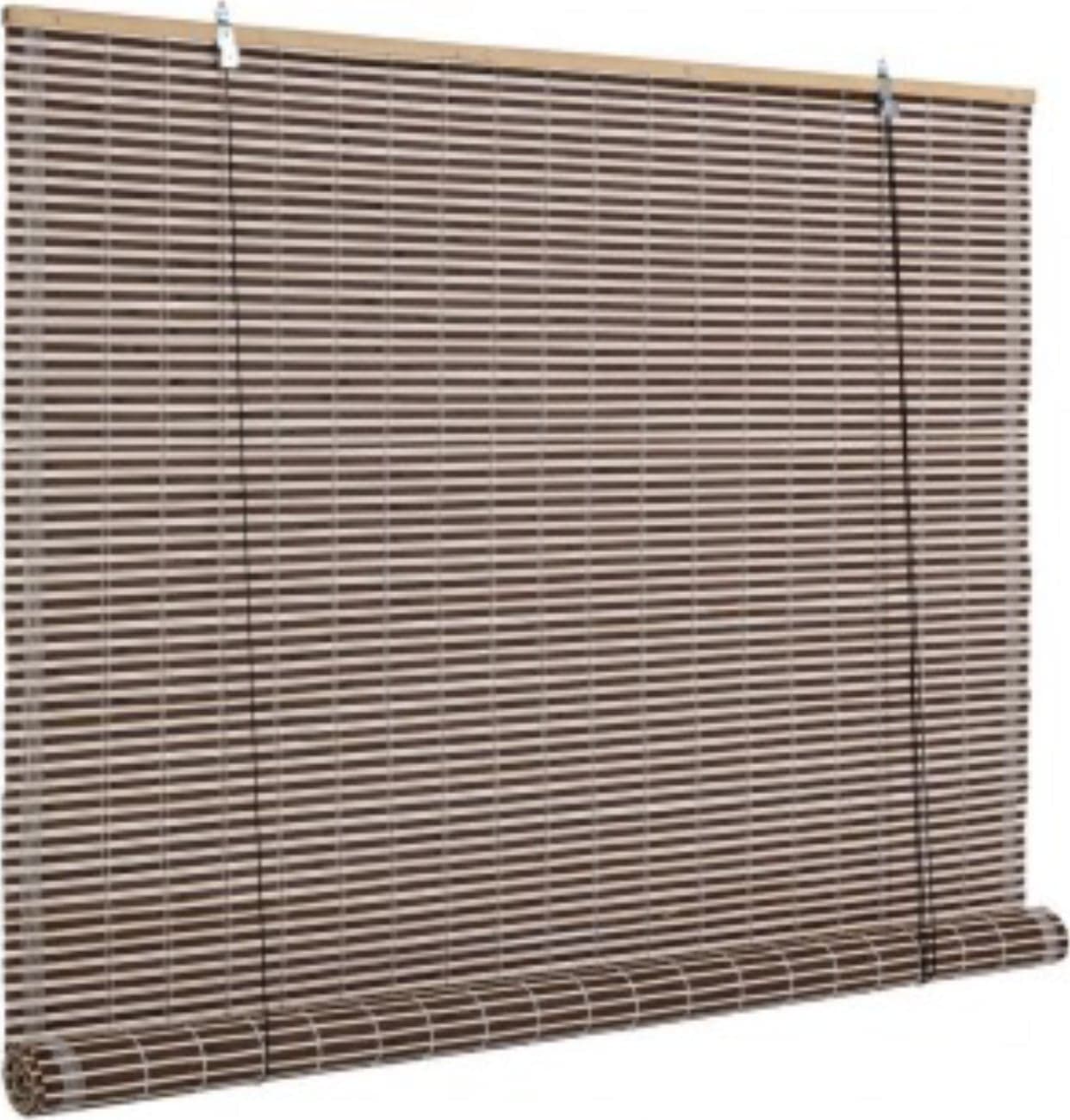 Tenda Marsiglia Noce in bamboo, barre in legno e filo di poliestere copertura 75% - 3