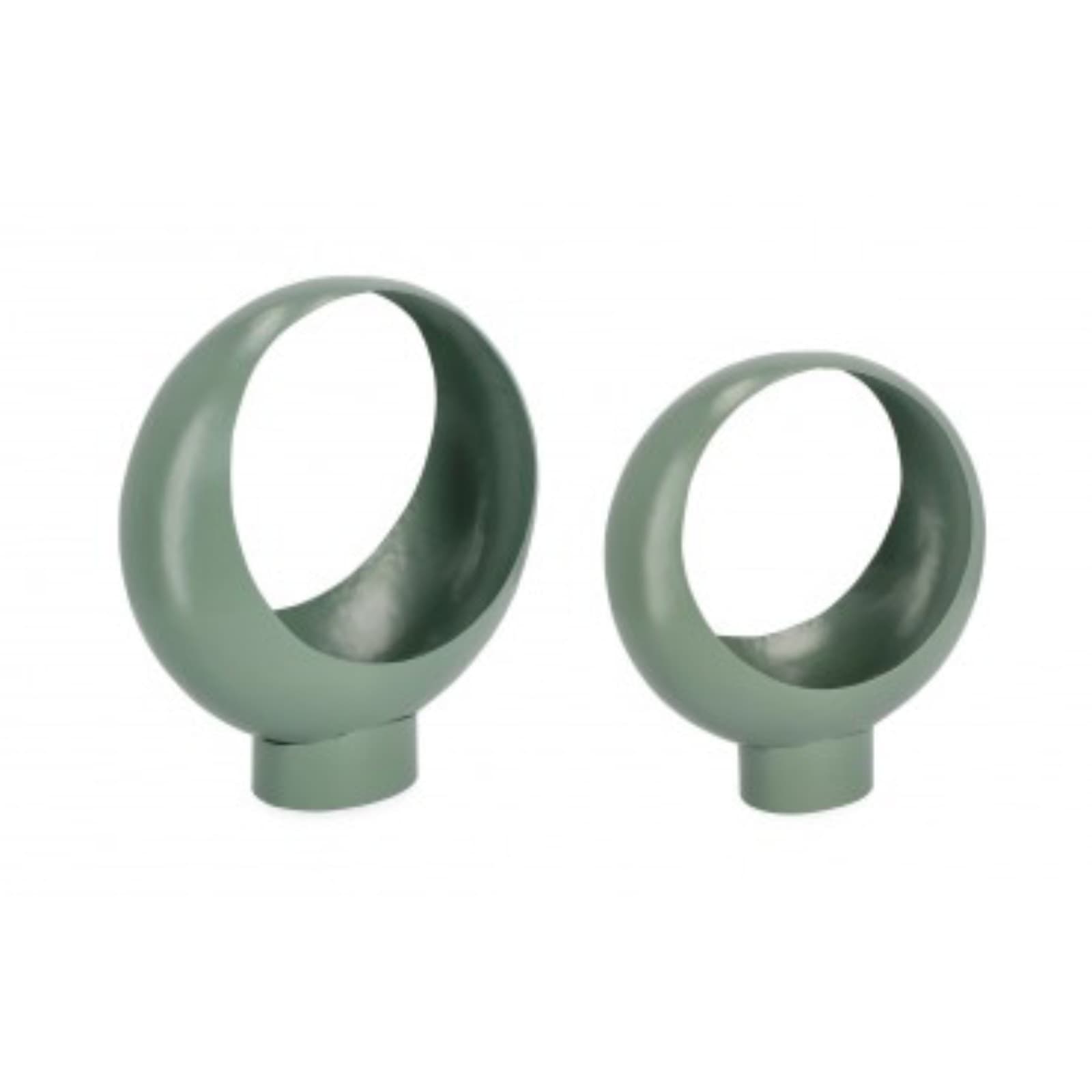 Set 2 Portafiore Keyra Tondo per uso interno ed esterno. in Portavasi Decor Space - Altamura, commercioVirtuoso.it