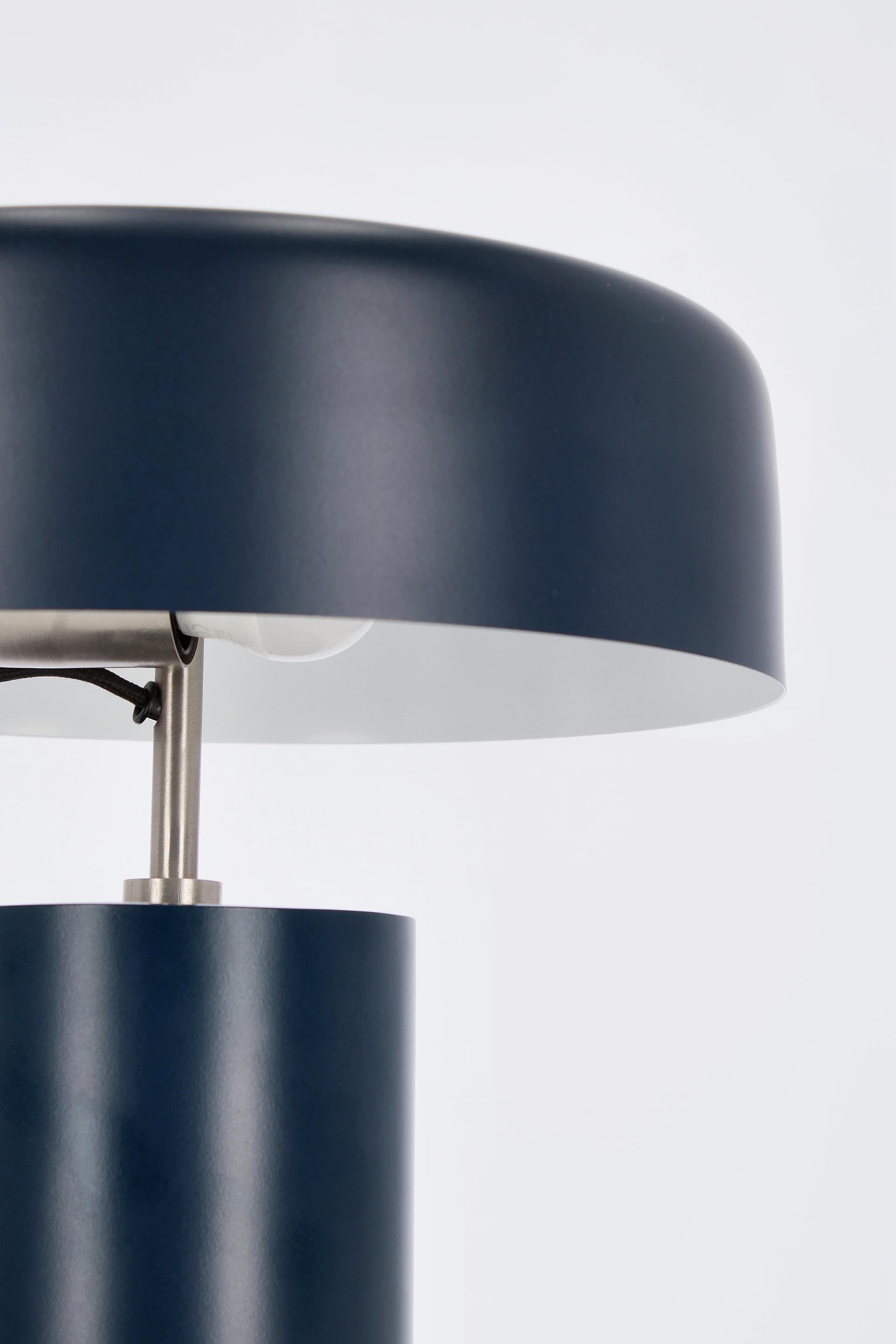 Lampada da tavolo "Kaithal" blu in metallo h 35 cm in Lampade da tavolo e abat-jour Decor Space - Altamura, commercioVirtuoso.it