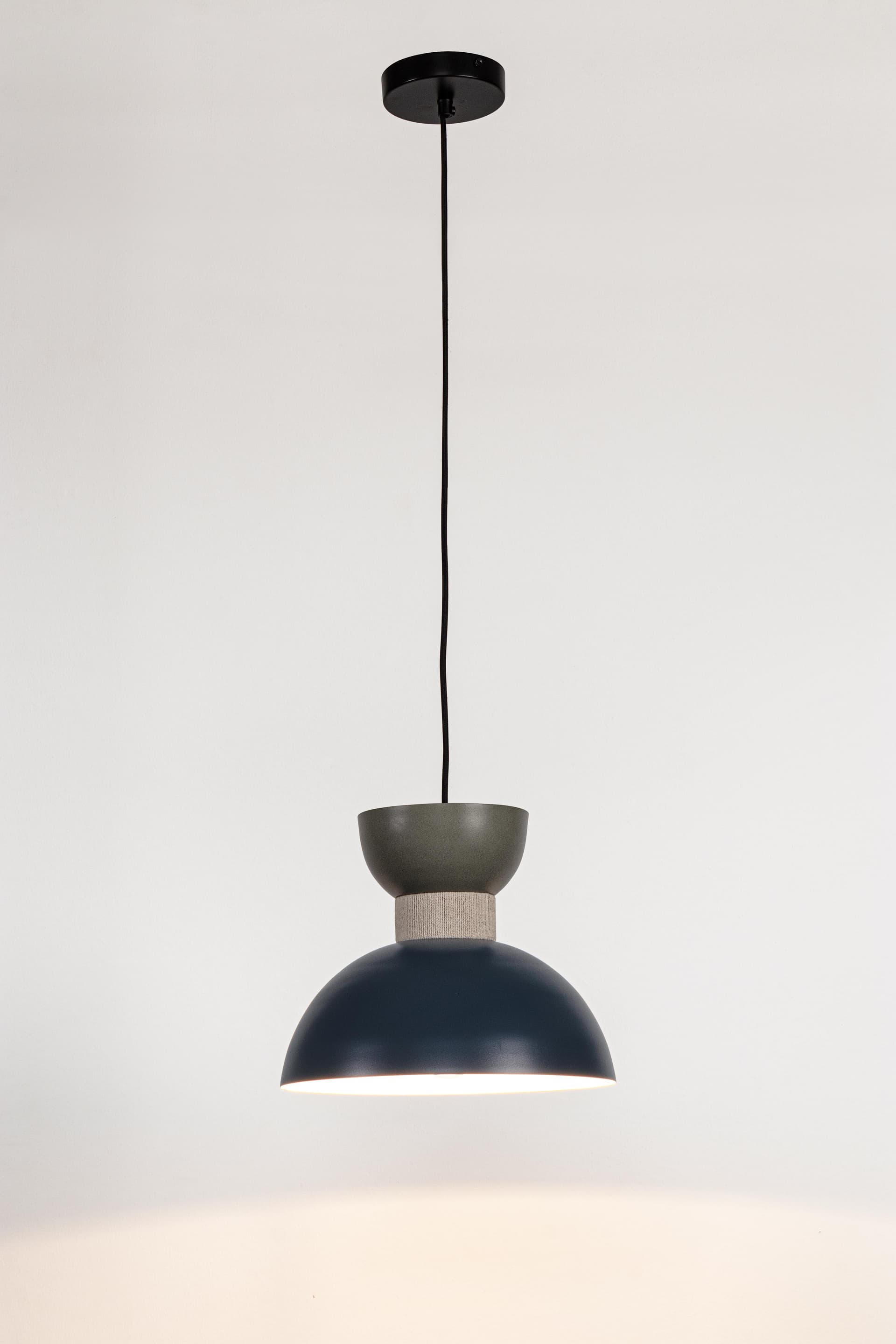 Lampadario "Jabalpur" in metallo e cotone in Lampadari Decor Space - Altamura, commercioVirtuoso.it