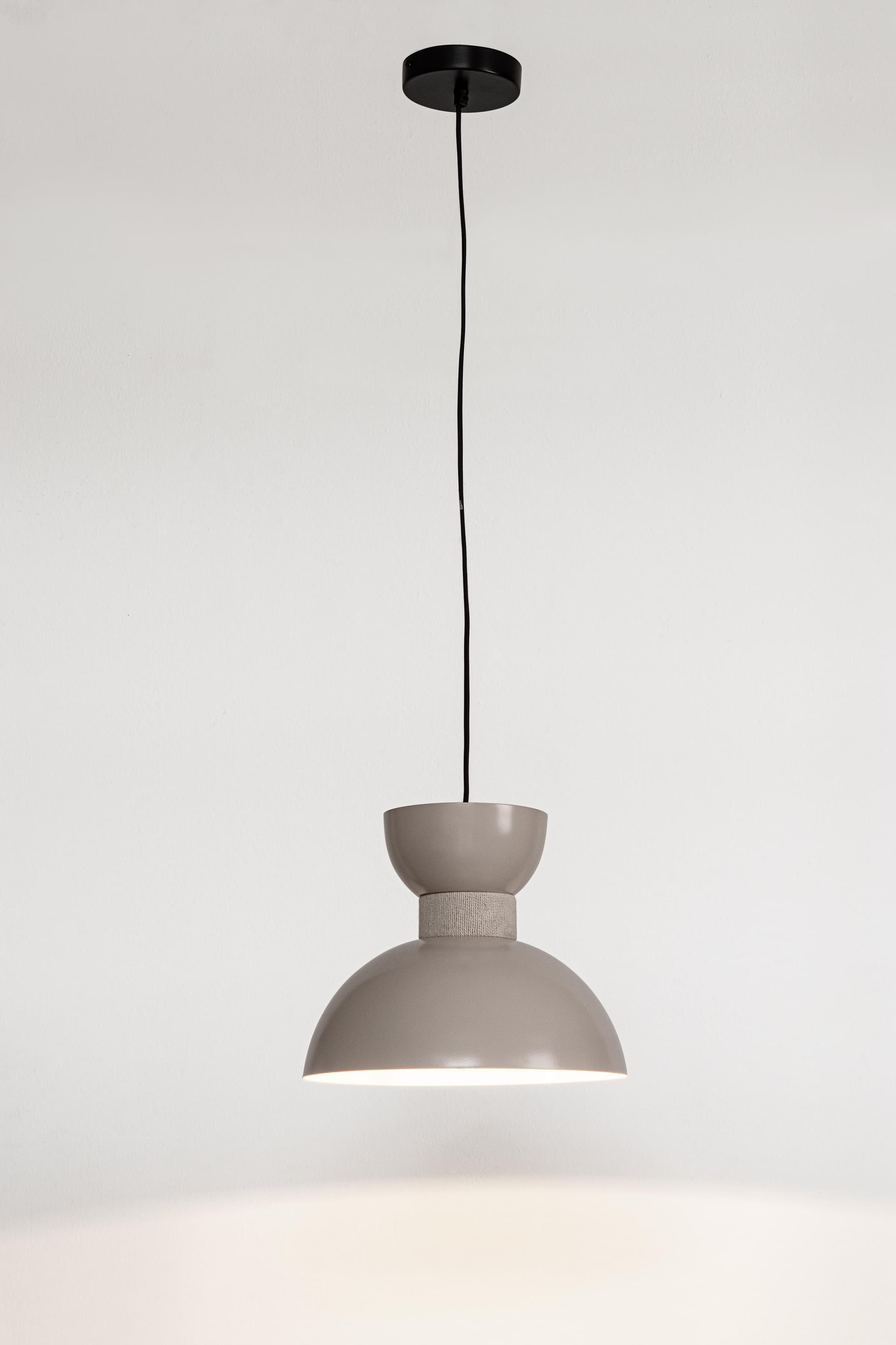 Lampadario "Jabalpur" in metallo e cotone in Lampadari Decor Space - Altamura, commercioVirtuoso.it