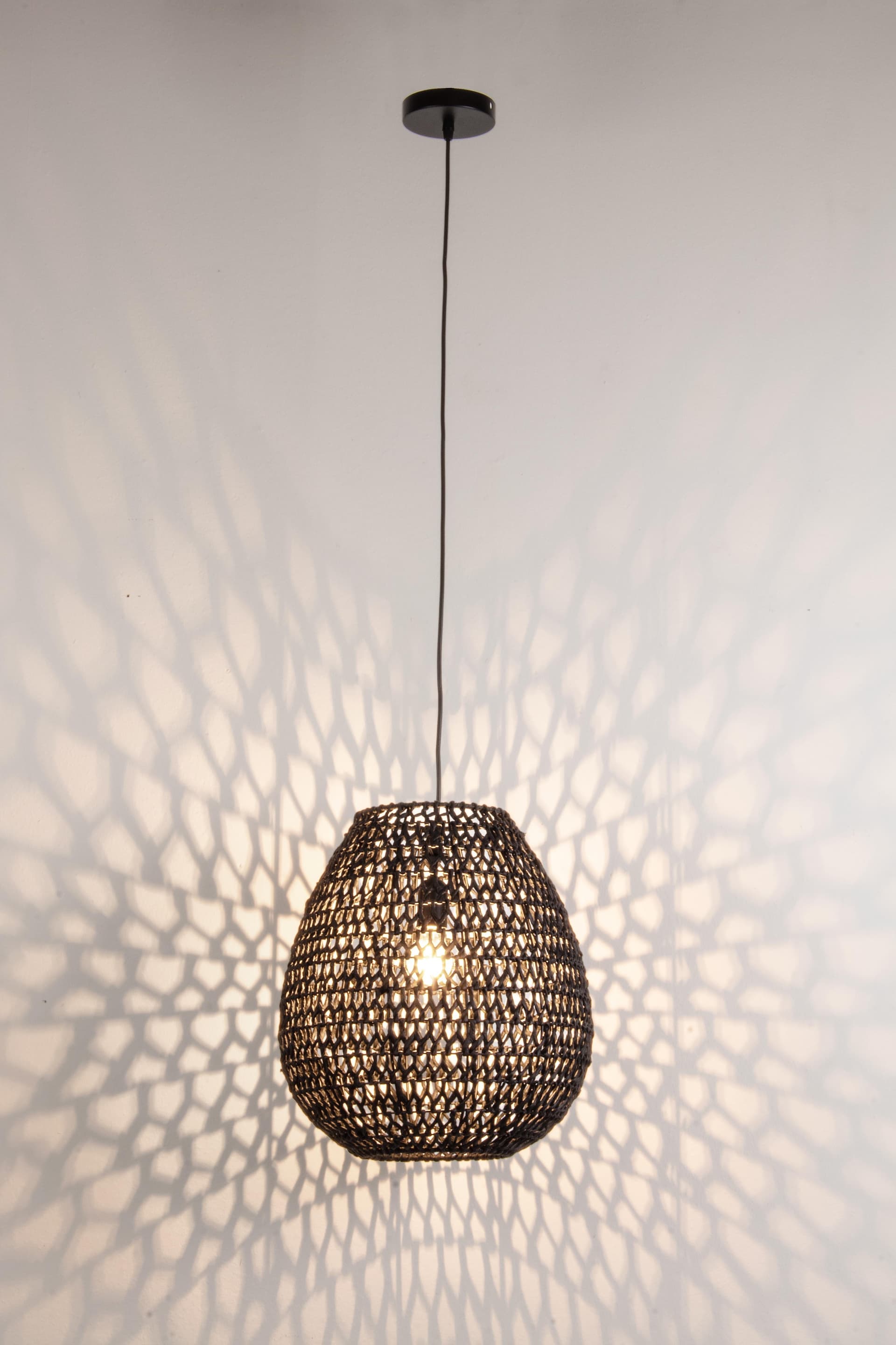 Lampadario "Zambia" in acciaio 38x42 in Lampade a sospensione Decor Space - Altamura, commercioVirtuoso.it
