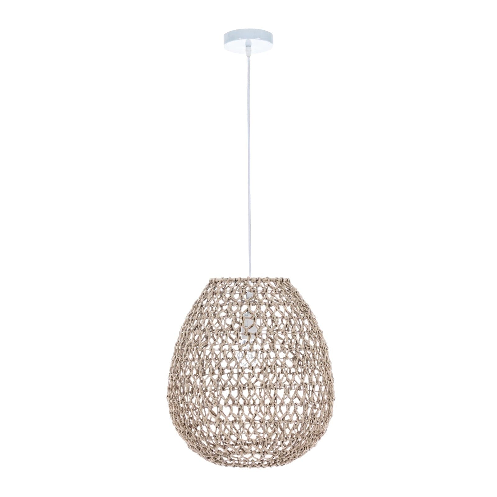 Lampadario "Zambia" in acciaio 38x42 in Lampade a sospensione Decor Space - Altamura, commercioVirtuoso.it