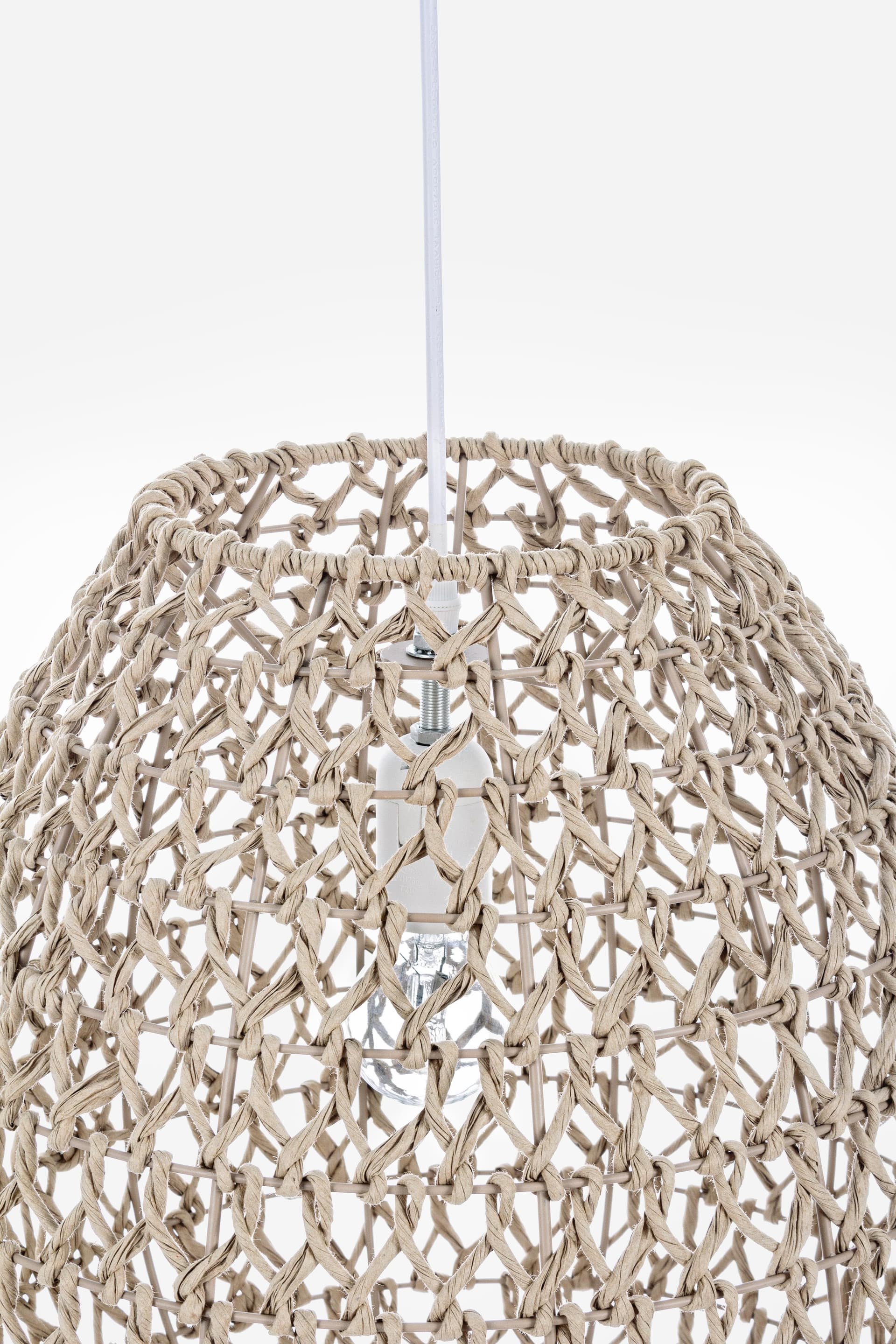 Lampadario "Zambia" in acciaio 38x42 in Lampade a sospensione Decor Space - Altamura, commercioVirtuoso.it