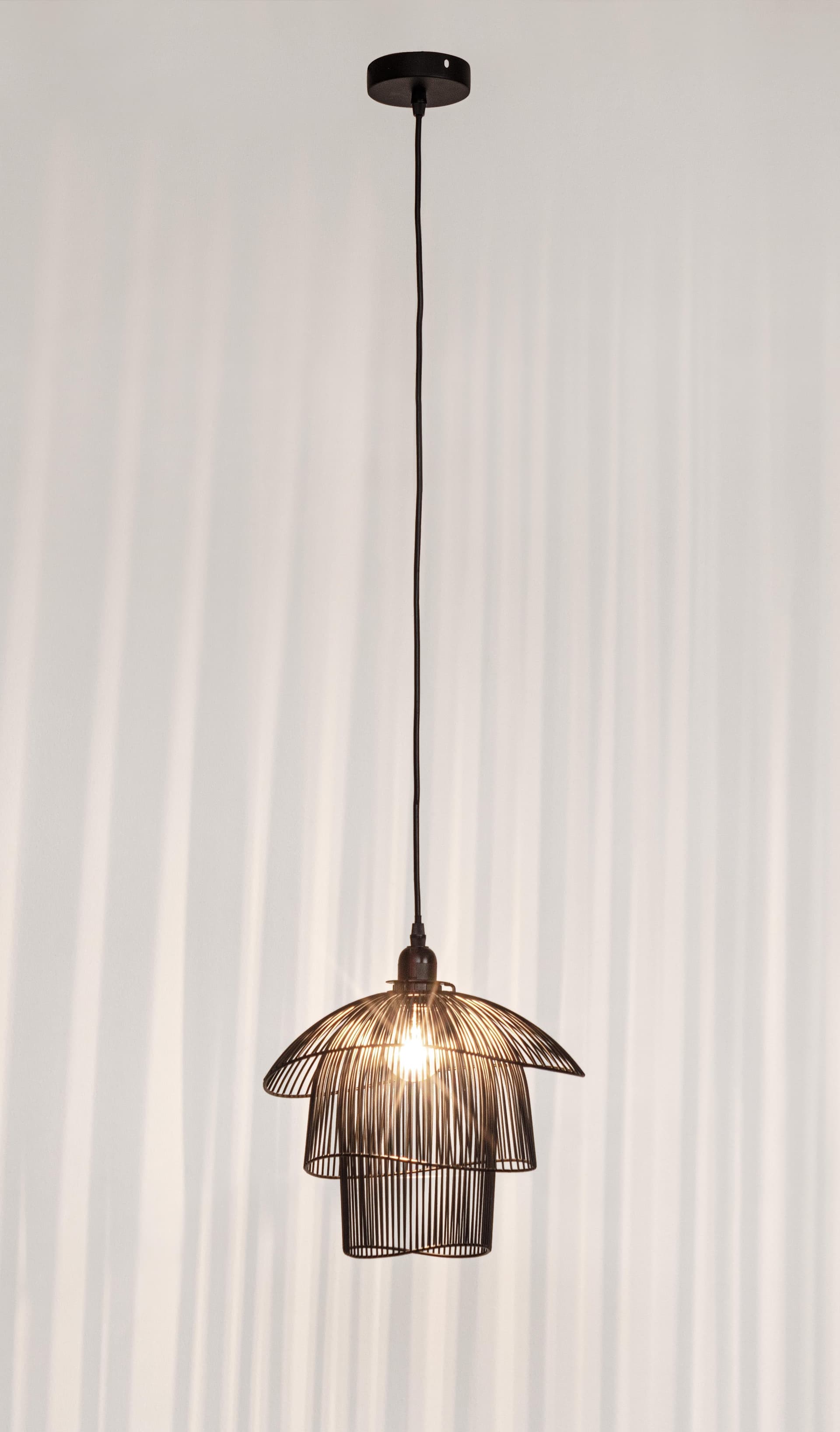 Lampadario "Ciad" in metallo 30x29 in Lampade a sospensione Decor Space - Altamura, commercioVirtuoso.it