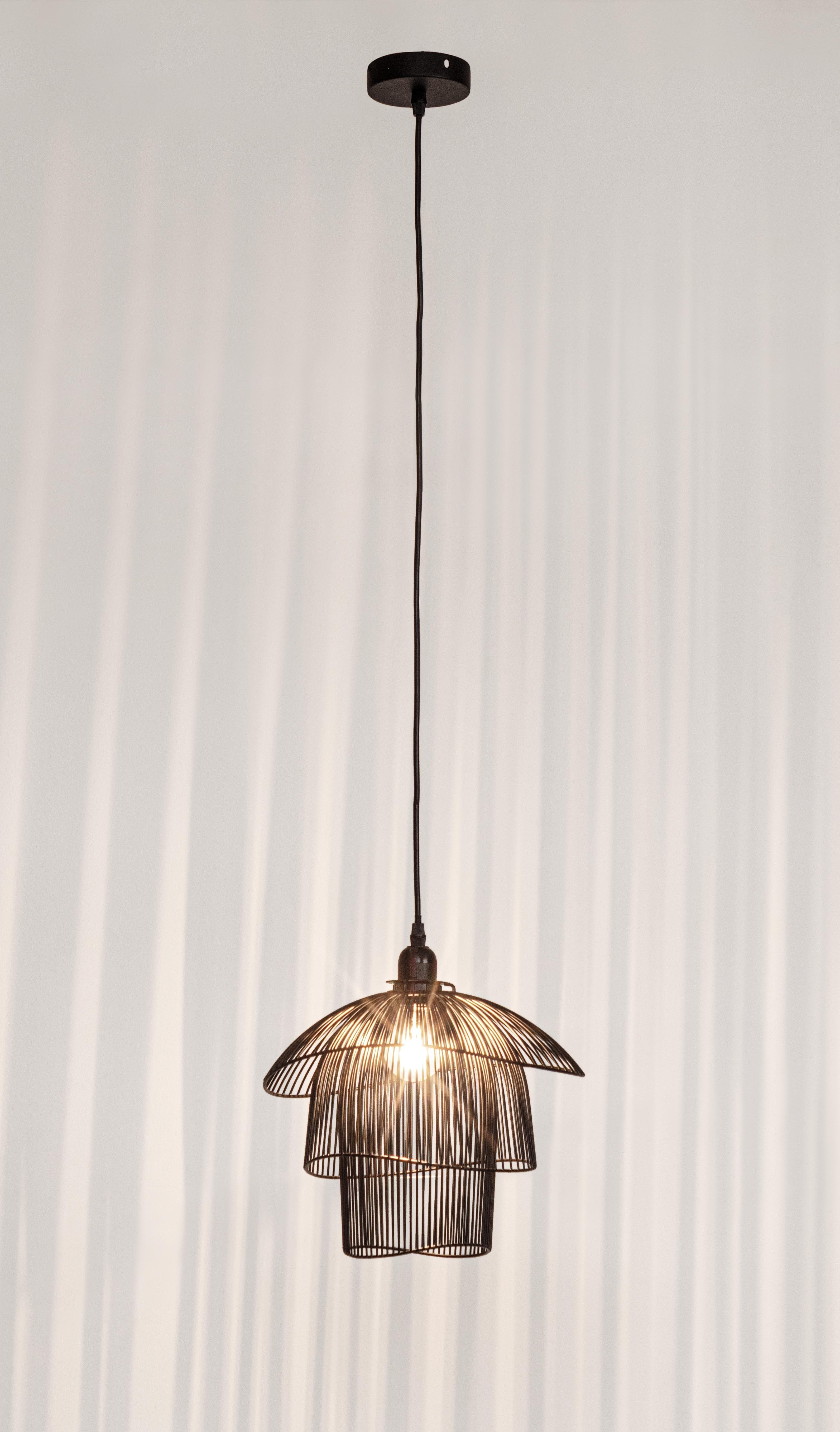 Lampadario "Ciad" in metallo 30x29 in Lampade a sospensione Decor Space - Altamura, commercioVirtuoso.it