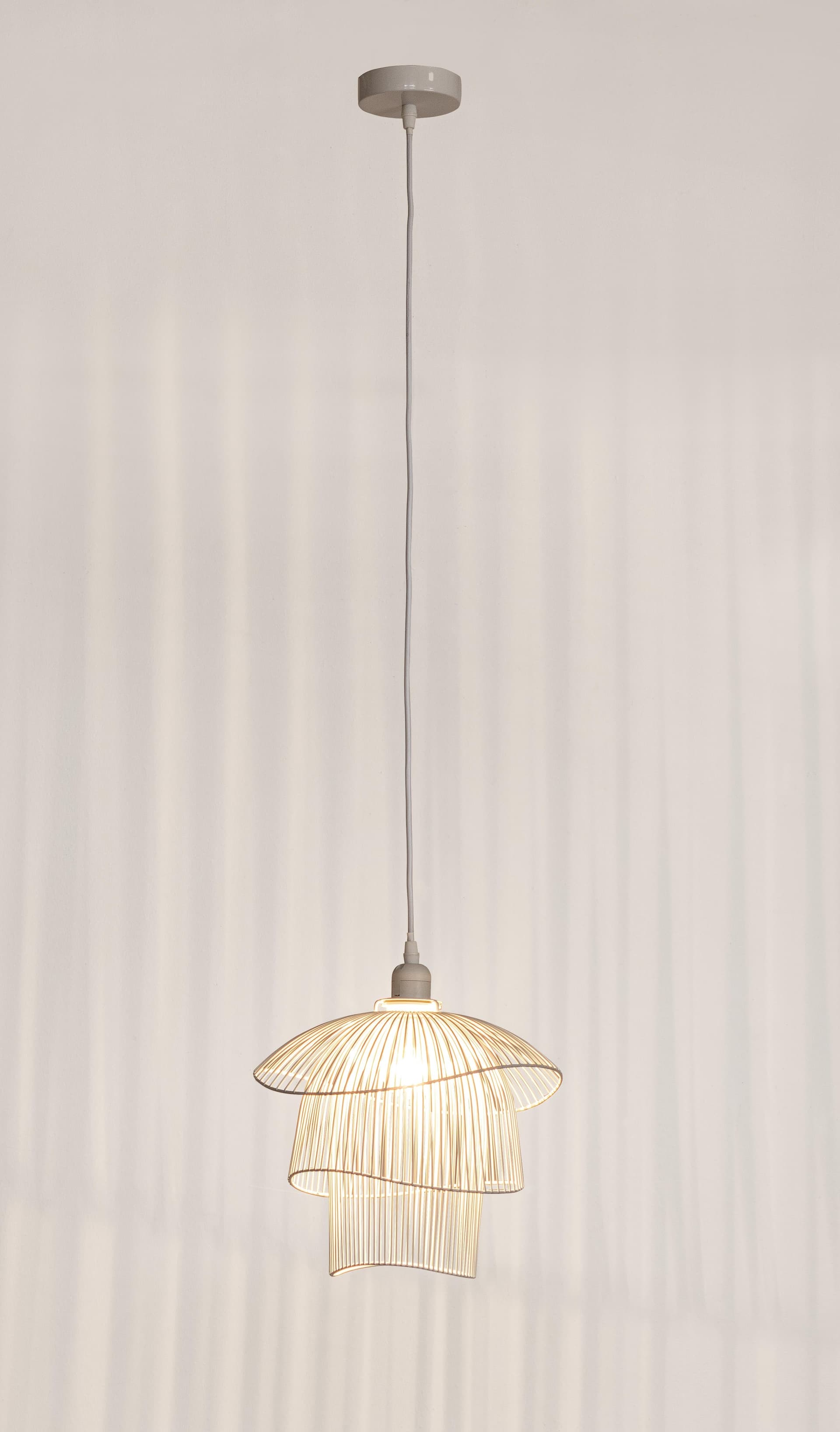 Lampadario "Ciad" in metallo 30x29 in Lampade a sospensione Decor Space - Altamura, commercioVirtuoso.it