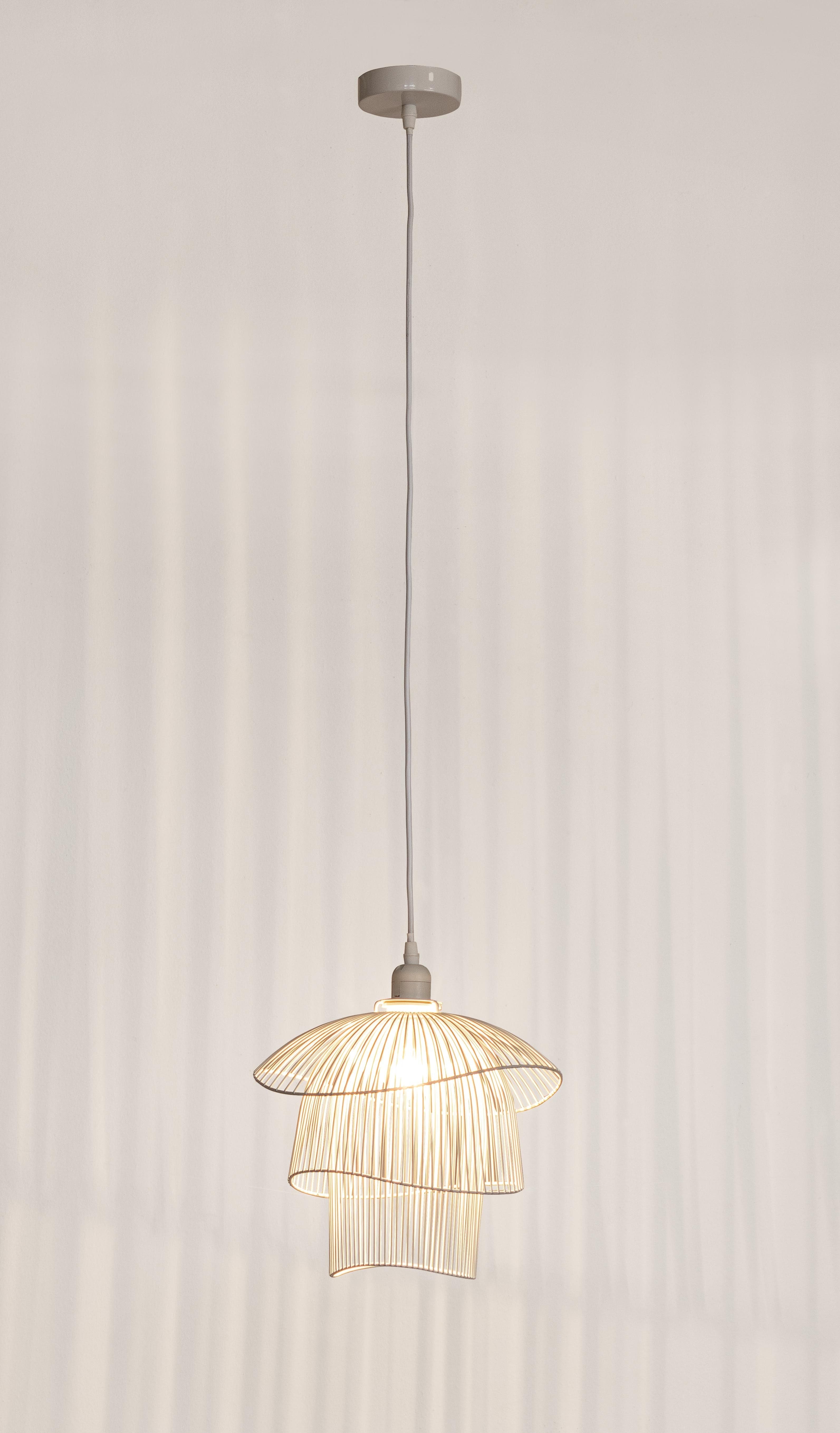 Lampadario "Ciad" in metallo 30x29 in Lampade a sospensione Decor Space - Altamura, commercioVirtuoso.it