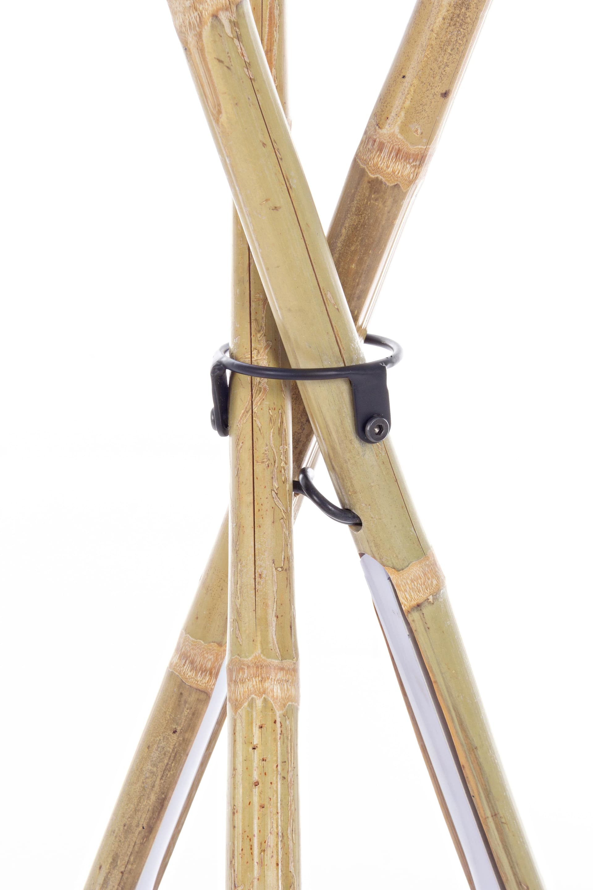 Piantana led treppiedi bamboo h 109 cm in Lampade da terra Decor Space - Altamura, commercioVirtuoso.it