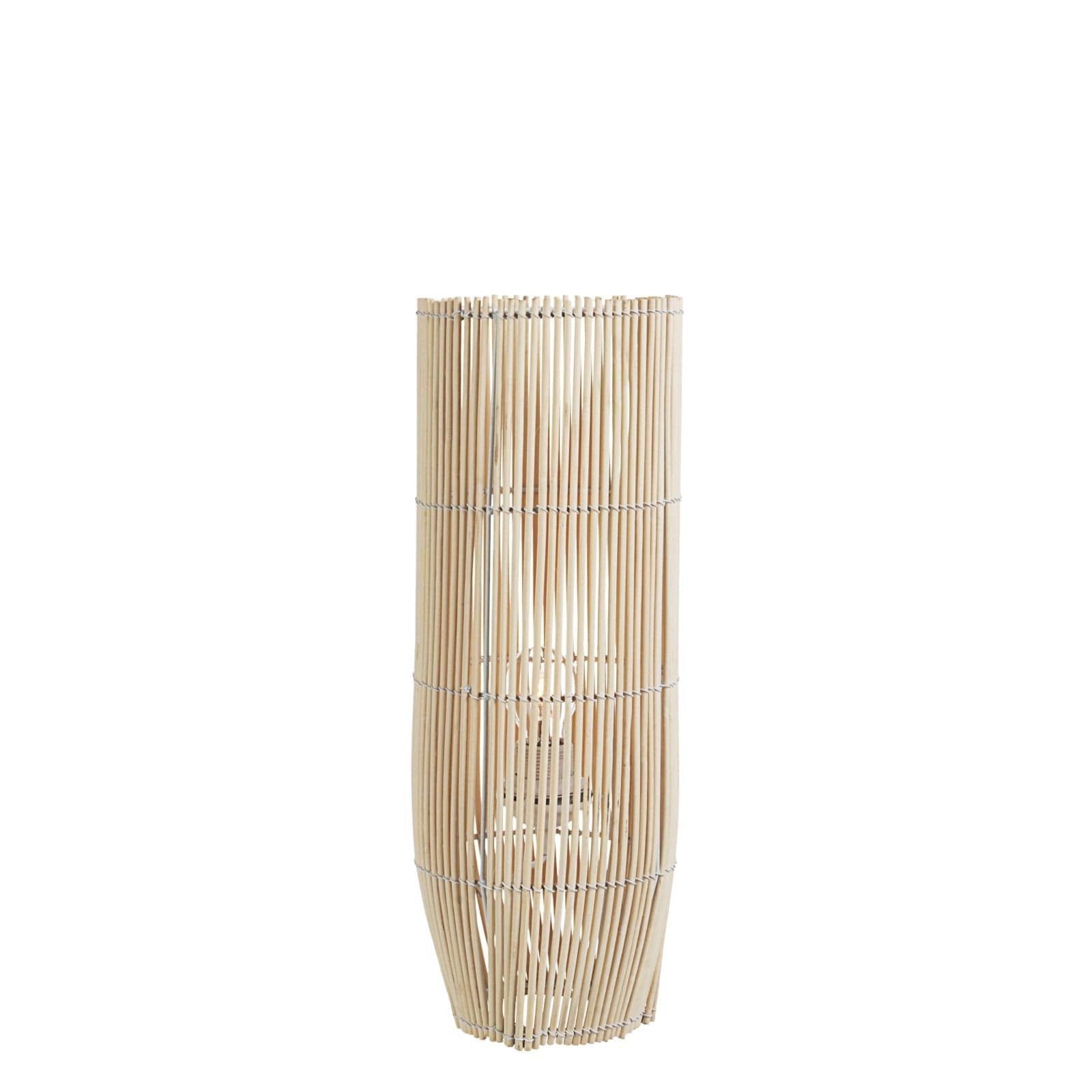 Lampada da tavolo "Arusha" in bamboo metallo e plastica in Lampade da tavolo e abat-jour Decor Space - Altamura, commercioVirtuoso.it