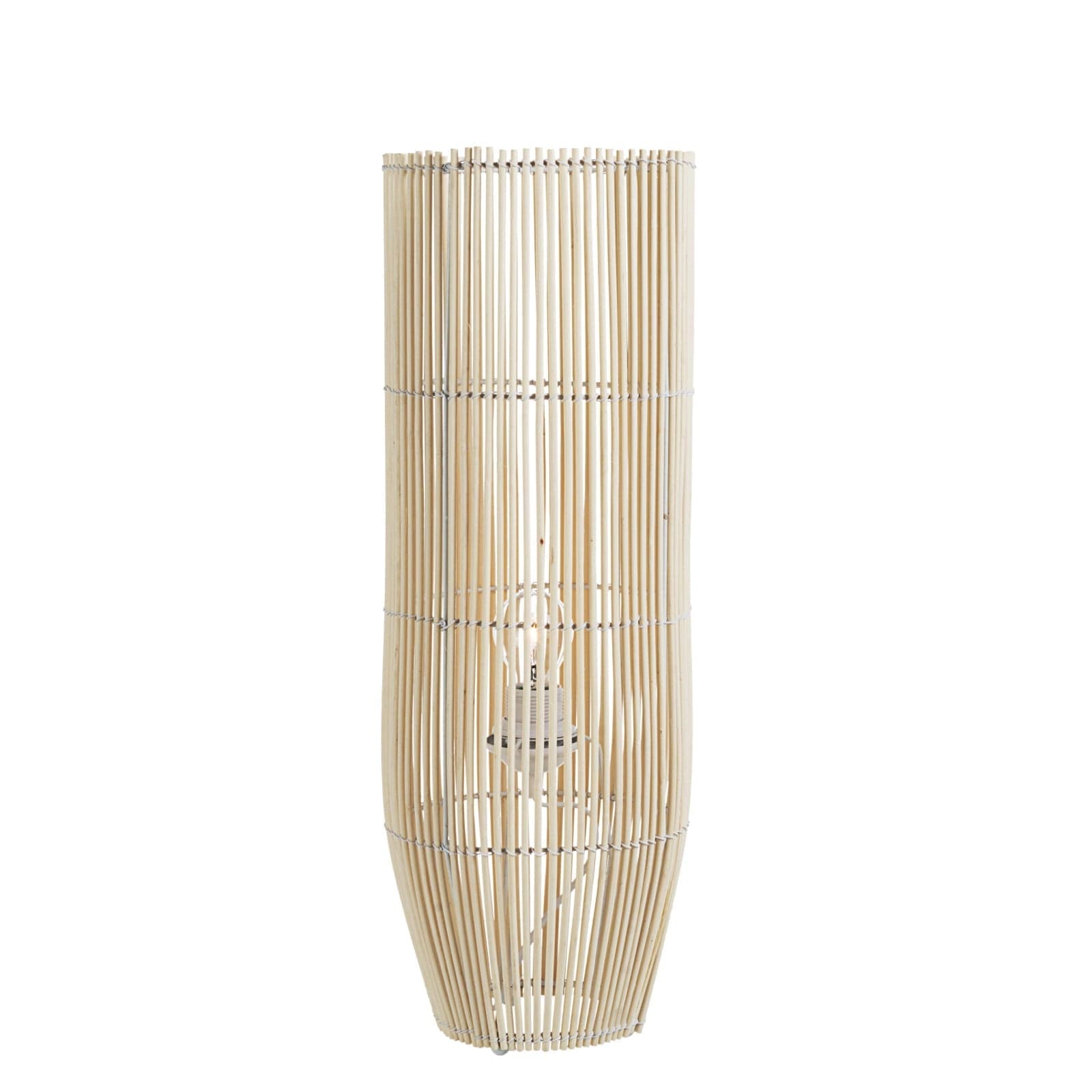 Lampada da tavolo "Arusha" in bamboo metallo e plastica in Lampade da tavolo e abat-jour Decor Space - Altamura, commercioVirtuoso.it