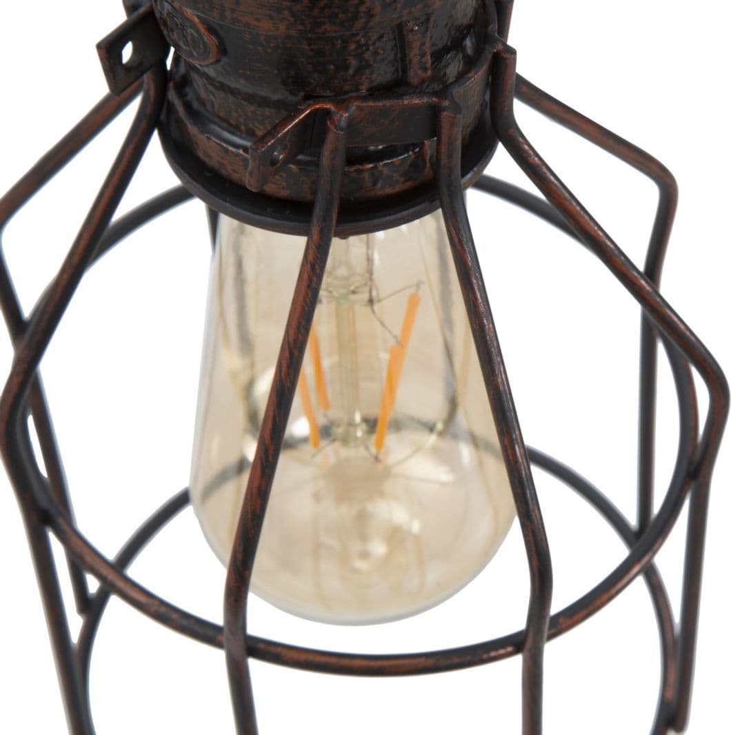 Lampadario "Manhattan" in metallo stile tubatura per interni in Lampade a sospensione Decor Space - Altamura, commercioVirtuoso.it