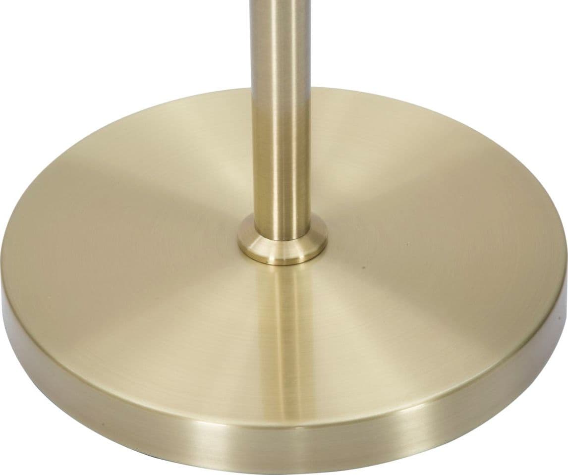Lampada da terra "Glamy" struttura in metallo color oro e vetro per interni in Lampade da terra Decor Space - Altamura, commercioVirtuoso.it