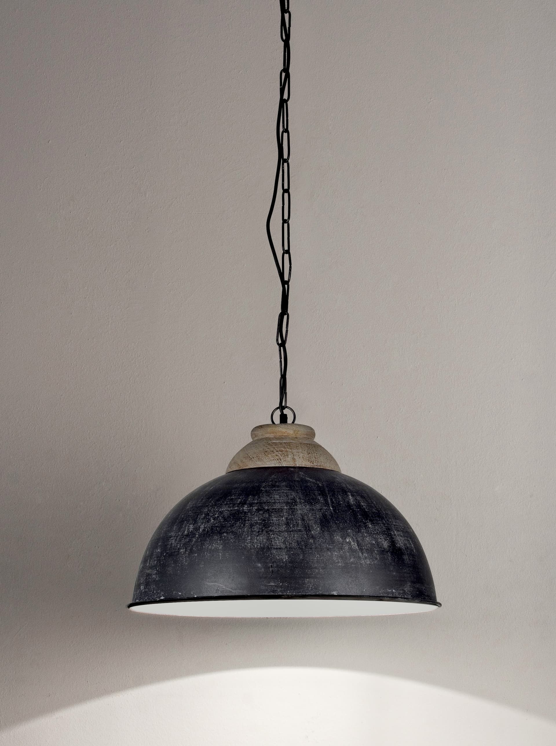Lampadario "Ileana" in acciaio 52x35 in Lampade a sospensione Decor Space - Altamura, commercioVirtuoso.it