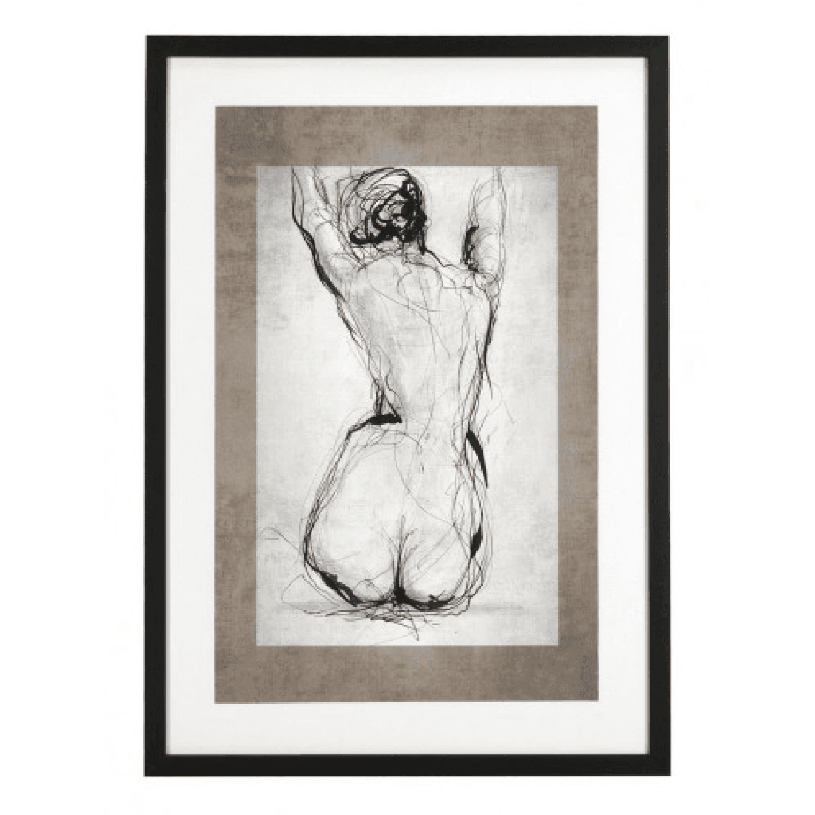 Quadro refined 50 x 70, stampa su carta, vetro, mdf