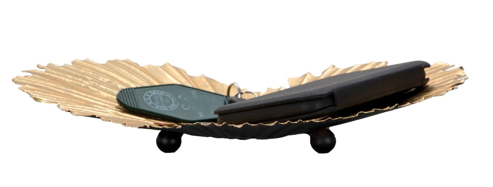 Svuota tasche cuore in metallo colore per interni in Statuine Decor Space - Altamura, commercioVirtuoso.it