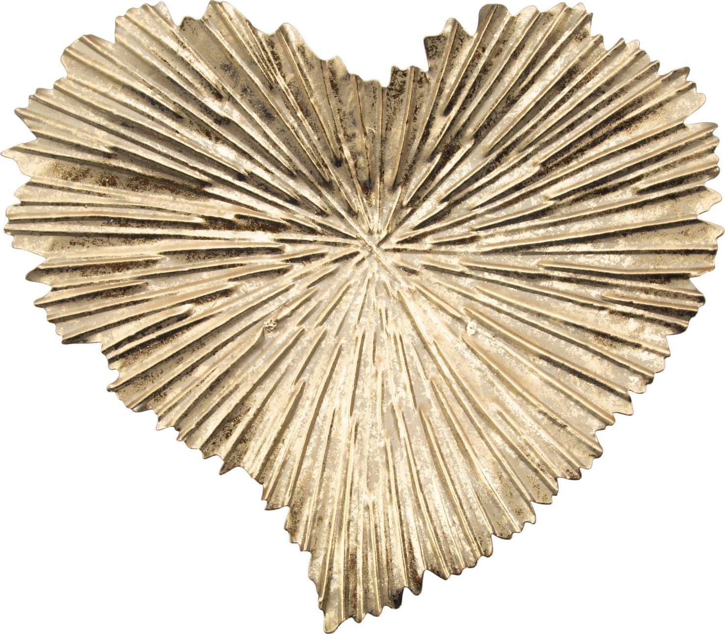 Svuota tasche cuore in metallo colore per interni in Statuine Decor Space - Altamura, commercioVirtuoso.it