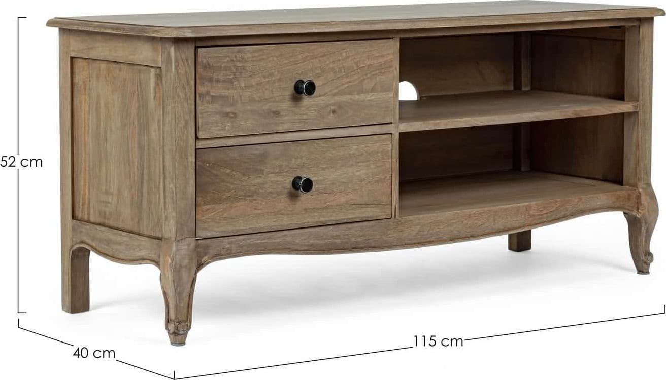 Mobile porta TV "Domitille" per interno 115 x 40 x 52h cm in Pareti attrezzate Decor Space - Altamura, commercioVirtuoso.it