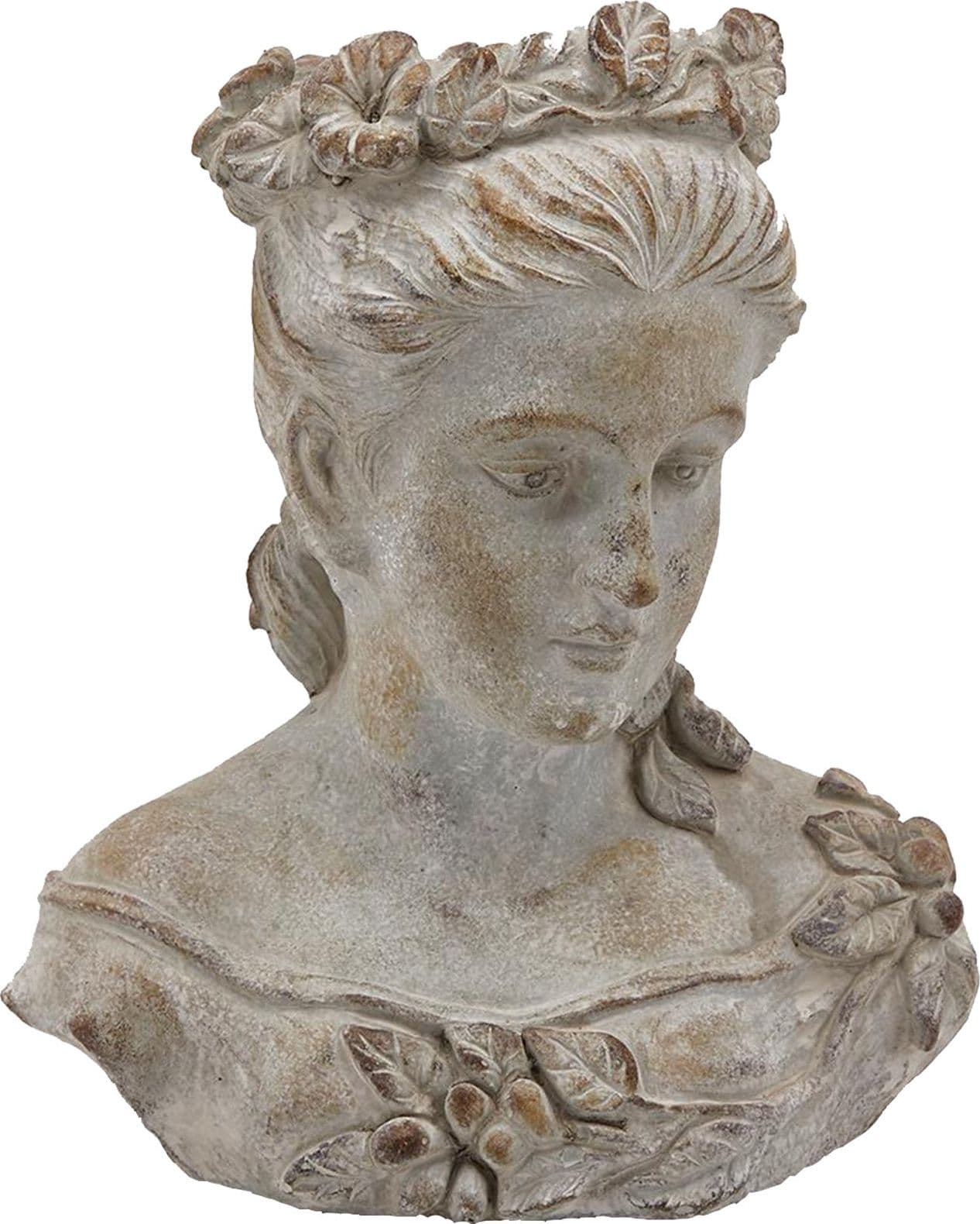 Statua decorativa vaso testa da giardino e veranda scultura greca Cemento in Statue Decor Space - Altamura, commercioVirtuoso.it
