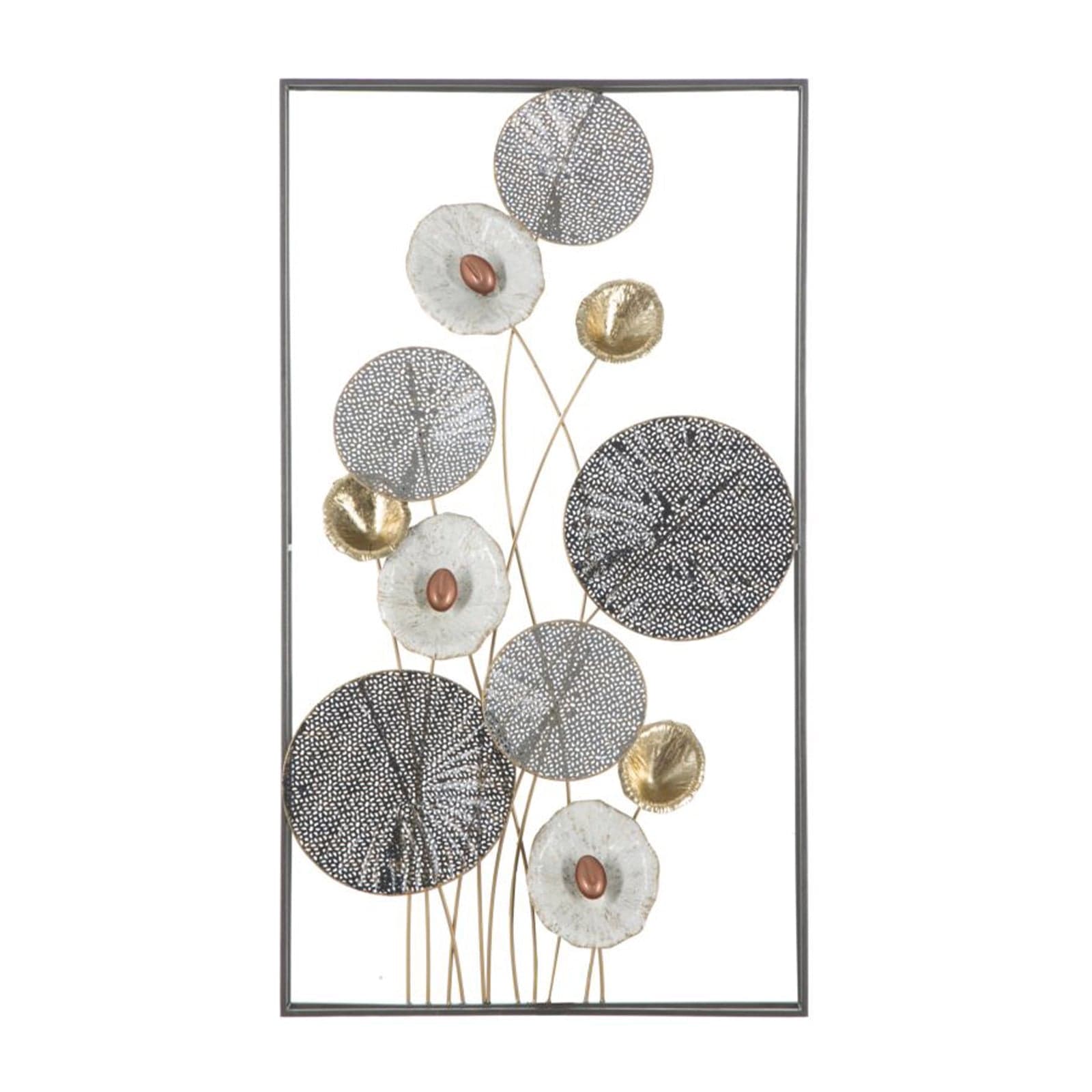 Pannello decorativo Grid in ferro per decorazioni ambienti