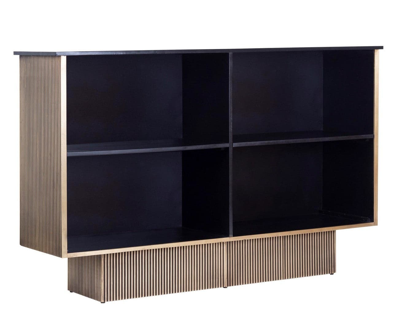 Mobile da bar "Virat" in legno di mango, struttura in mdf da 160 x 40 x 100 cm in Porta bottiglie da vino Decor Space - Altamura, commercioVirtuoso.it