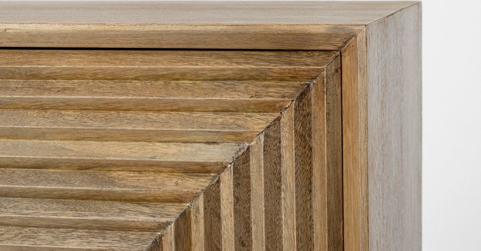 Comodino "Darsey" per camera, Struttura In Legno Di Mango, Schienale In Mdf in Comodini Decor Space - Altamura, commercioVirtuoso.it