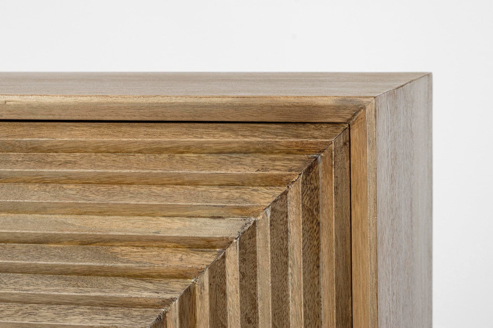 Comodino "Darsey" per camera, Struttura In Legno Di Mango, Schienale In Mdf in Comodini Decor Space - Altamura, commercioVirtuoso.it