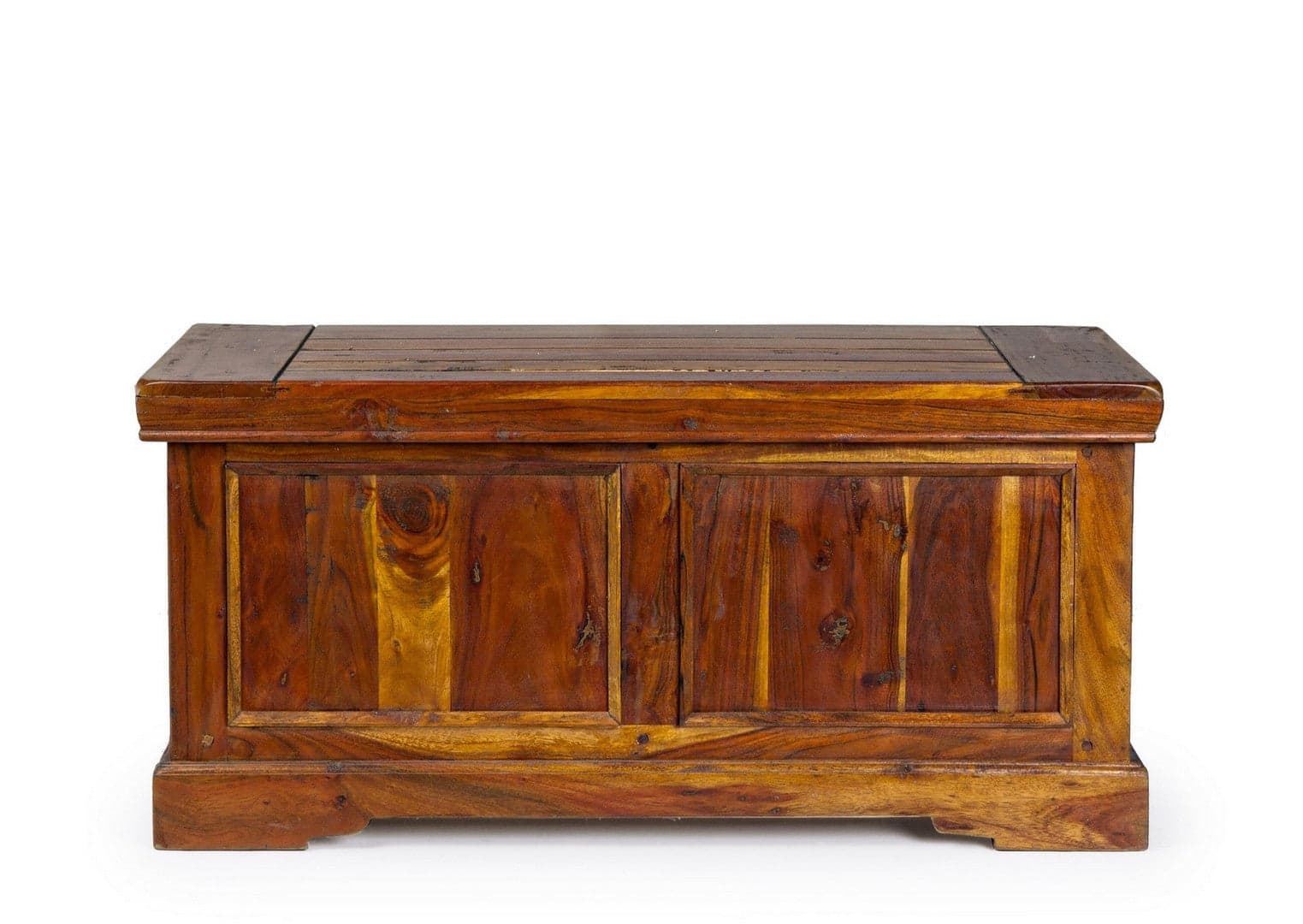 Mobile da bar "Chateaux" in legno di acacia indiano, finitura rustica da 100 x 46 x 48 cm in Porta bottiglie da vino Decor Space - Altamura, commercioVirtuoso.it