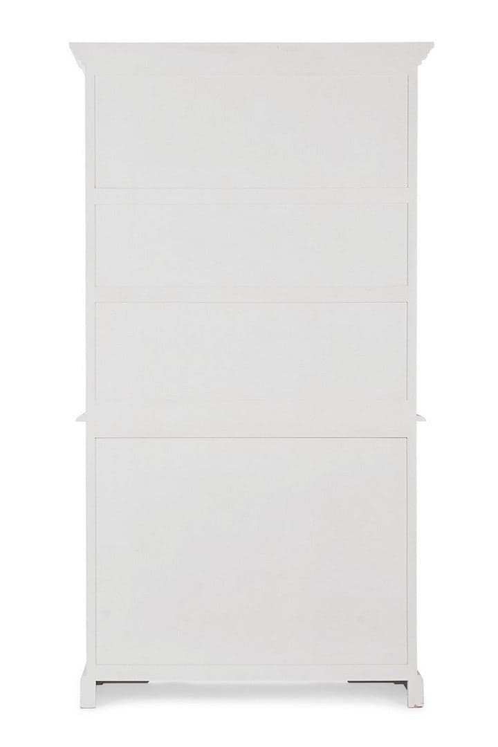 Vetrina "Jefferson" per interno, struttura in legno di mango, schienali in legno in Vetrinette Decor Space - Altamura, commercioVirtuoso.it