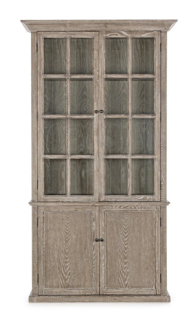 Vetrina "Columbia" per interno, in frassino, schienale e laterali in compensato in Vetrinette Decor Space - Altamura, commercioVirtuoso.it