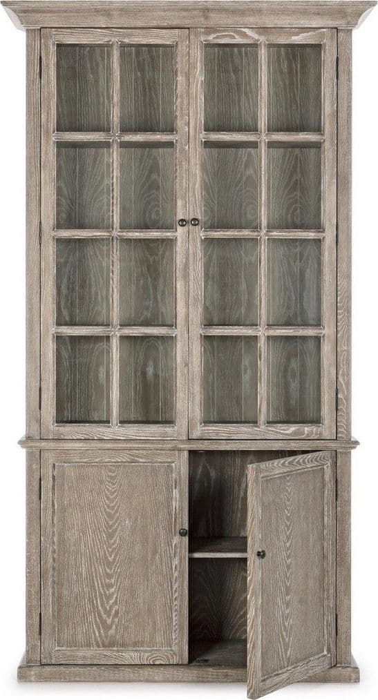 Vetrina "Columbia" per interno, in frassino, schienale e laterali in compensato in Vetrinette Decor Space - Altamura, commercioVirtuoso.it
