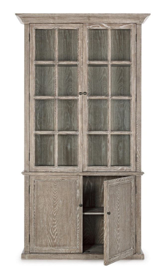 Vetrina "Columbia" per interno, in frassino, schienale e laterali in compensato in Vetrinette Decor Space - Altamura, commercioVirtuoso.it