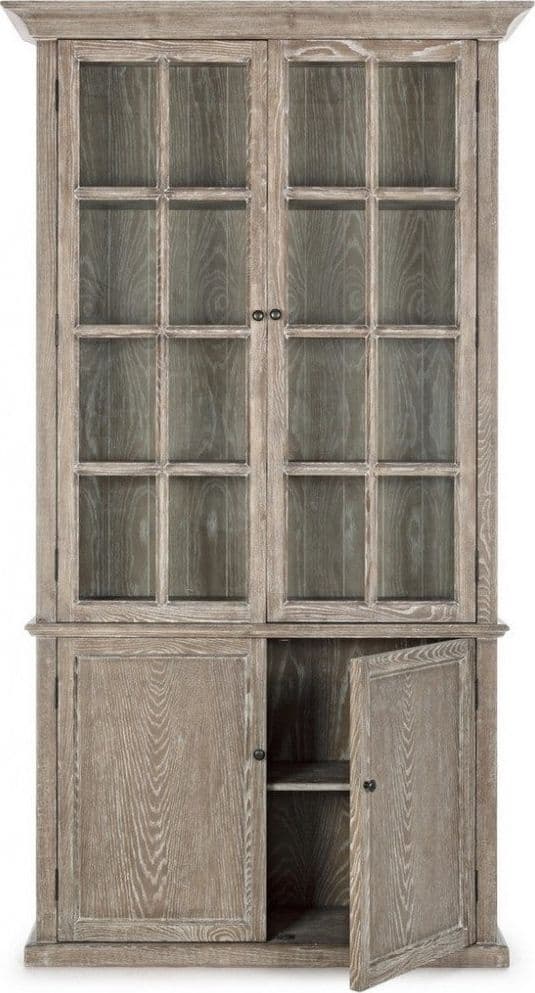 Vetrina "Columbia" per interno, in frassino, schienale e laterali in compensato in Vetrinette Decor Space - Altamura, commercioVirtuoso.it