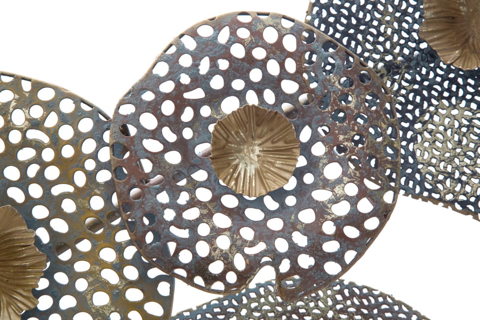 Pannello decorativo Holes in ferro per decorazioni ambienti in Sculture a parete Decor Space - Altamura, commercioVirtuoso.it