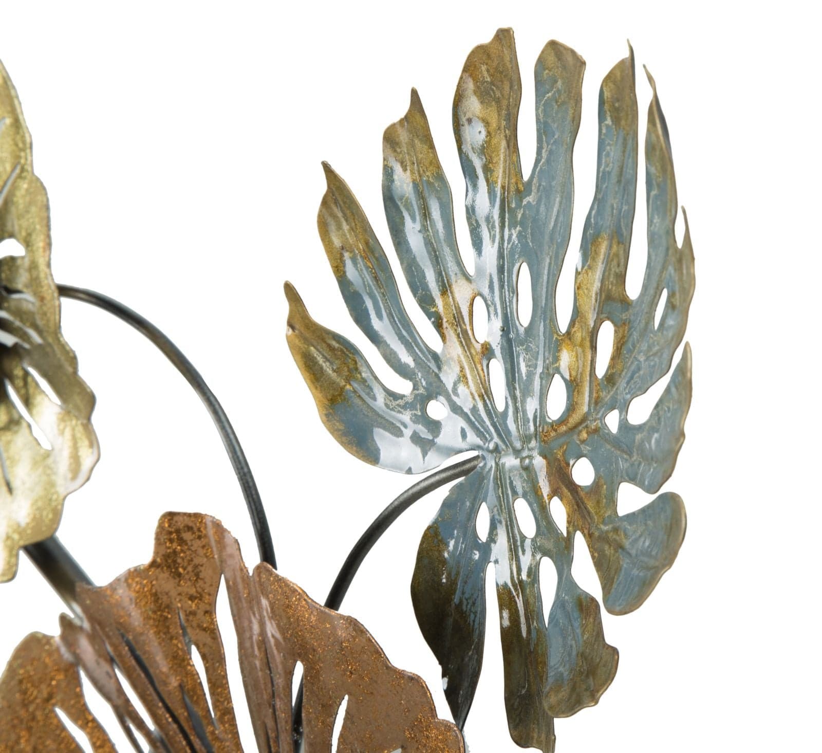 Pannello fiori decorativi in ferro per decorazioni ambienti in Sculture a parete Decor Space - Altamura, commercioVirtuoso.it