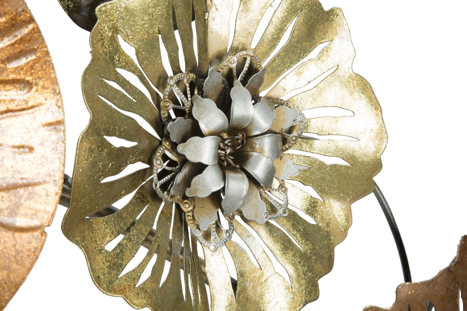 Pannello fiori decorativi in ferro per decorazioni ambienti in Sculture a parete Decor Space - Altamura, commercioVirtuoso.it