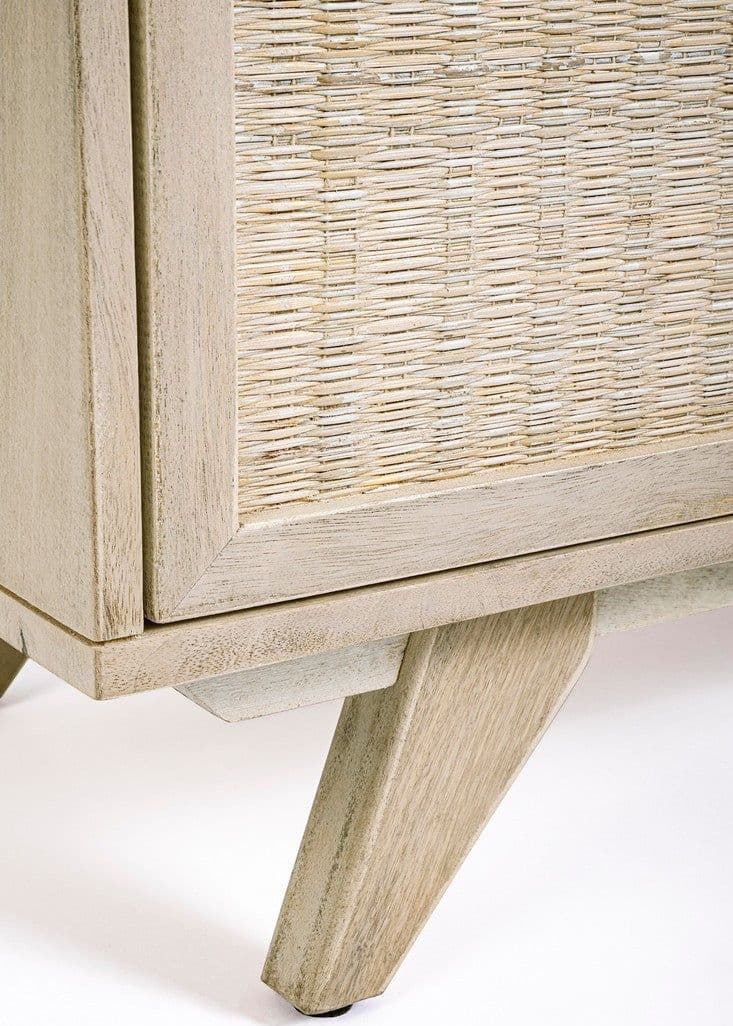Mobile da bar "Sahana" da 4 ante in legno di mango, struttura in mdf da 85 x 40 x 123 cm in Credenze e buffet Decor Space - Altamura, commercioVirtuoso.it