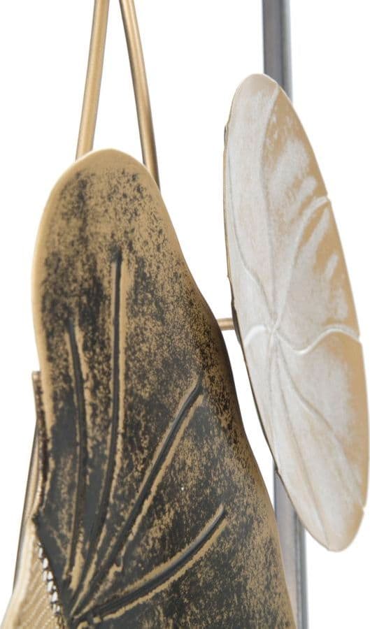 Pannello con foglie decorative in ferro per decorazioni ambienti in Sculture a parete Decor Space - Altamura, commercioVirtuoso.it