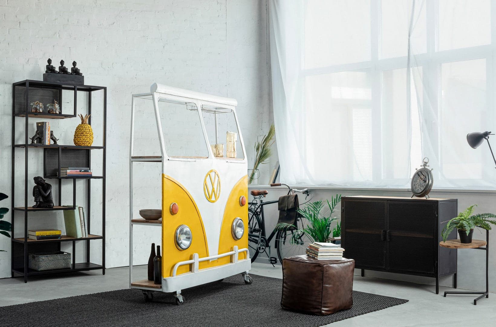 Libreria "Roderic" porta oggetti, mobile per interno in Librerie Decor Space - Altamura, commercioVirtuoso.it