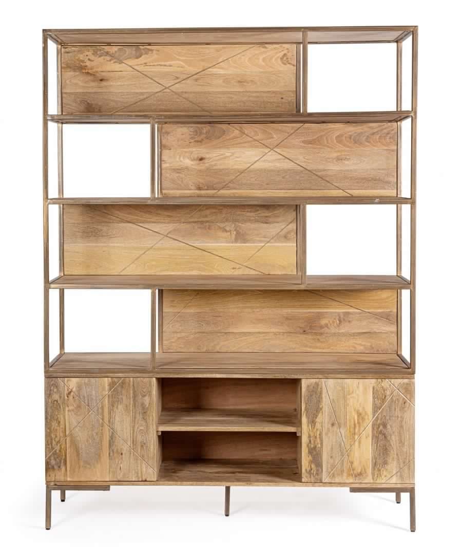 Libreria "Jaidev" porta oggetti, mobile per interno in Librerie Decor Space - Altamura, commercioVirtuoso.it