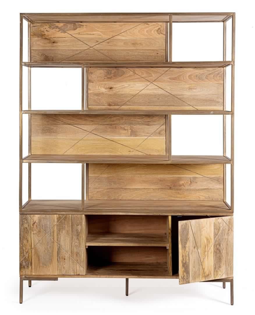 Libreria "Jaidev" porta oggetti, mobile per interno in Librerie Decor Space - Altamura, commercioVirtuoso.it