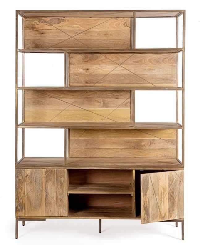 Libreria "Jaidev" porta oggetti, mobile per interno in Librerie Decor Space - Altamura, commercioVirtuoso.it