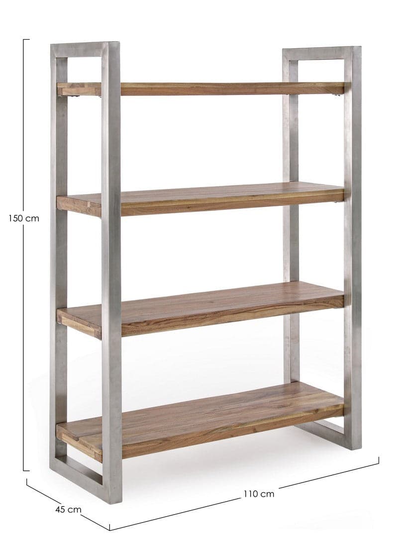 Libreria "Osbert" porta oggetti, mobile per interno in Librerie Decor Space - Altamura, commercioVirtuoso.it