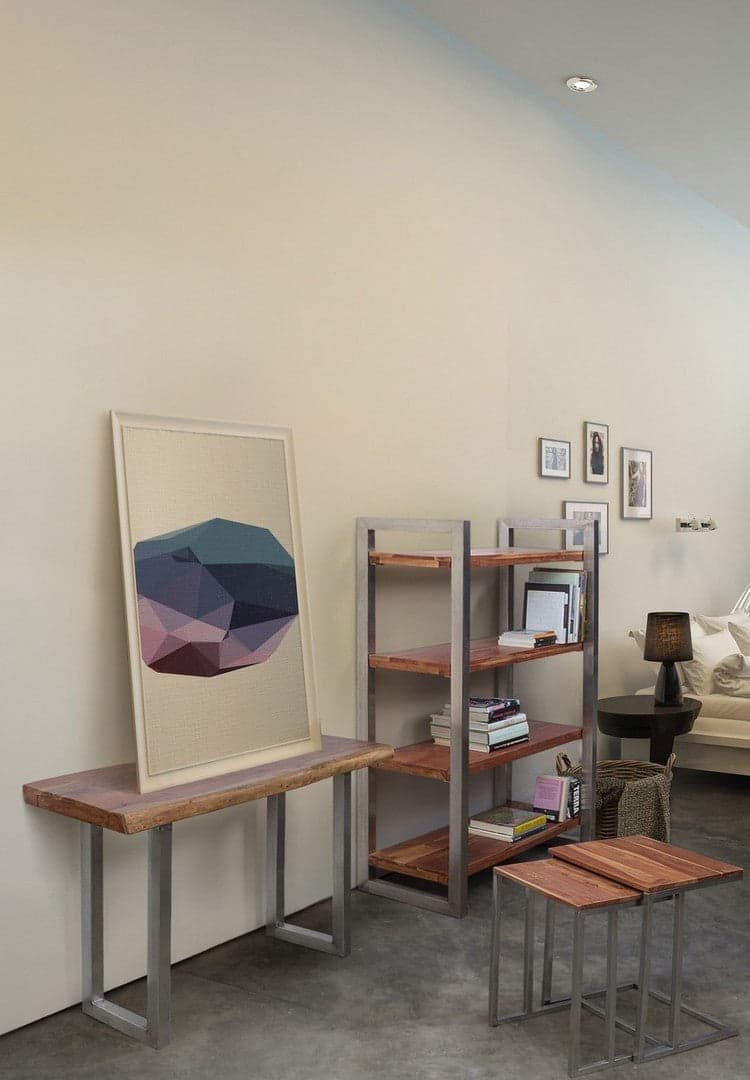 Libreria "Osbert" porta oggetti, mobile per interno in Librerie Decor Space - Altamura, commercioVirtuoso.it