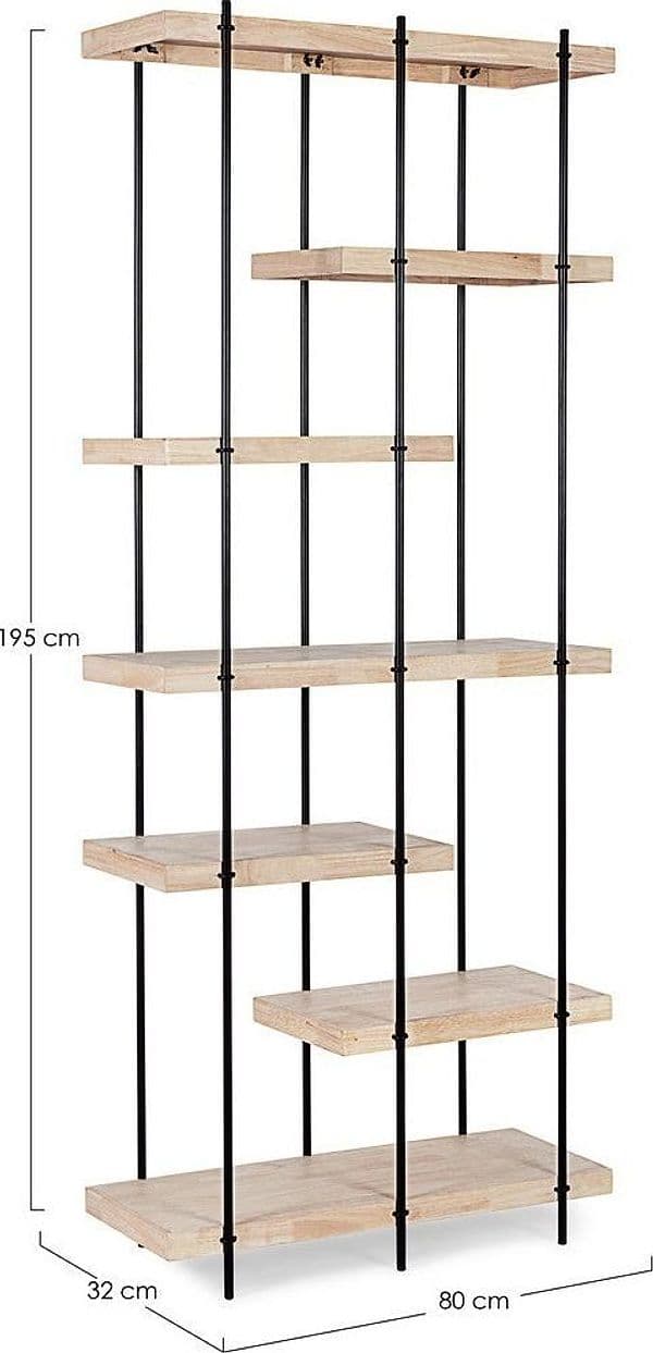 Libreria "District" porta oggetti, mobile per interno in Librerie Decor Space - Altamura, commercioVirtuoso.it