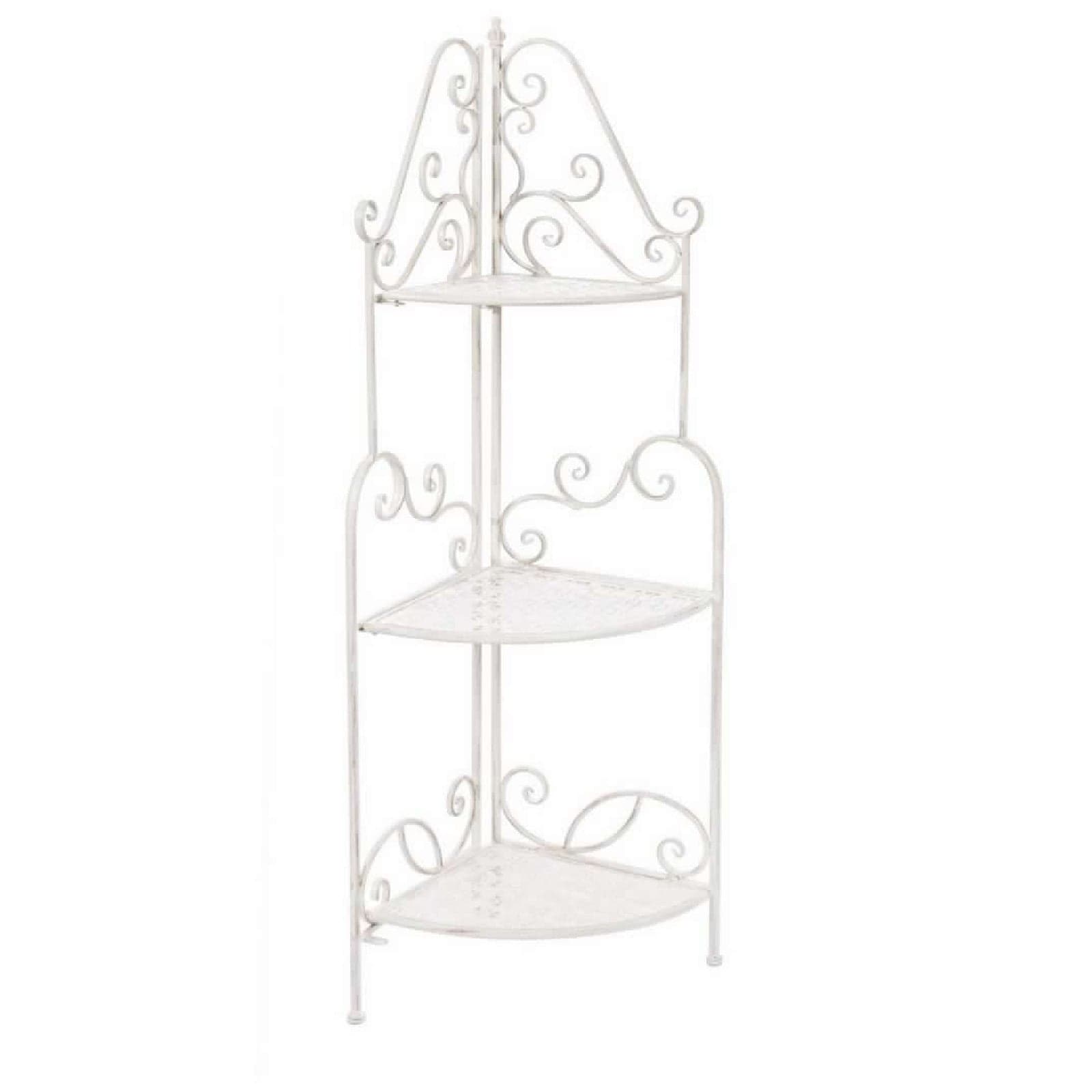 Angoliera "Emily" porta oggetti, mobile per interno in Librerie Decor Space - Altamura, commercioVirtuoso.it